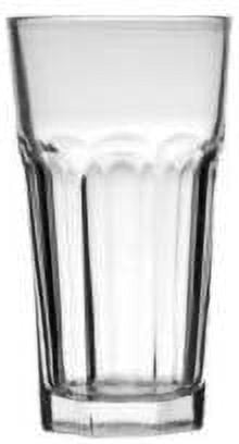 Madison 11 Ounce Drinking Glasses | For Water, Juice, Soda, etc. Thick and Durable Glass Dishwasher Safe Set of 12 Large Clear Glass Tumblers 3 x 5.8