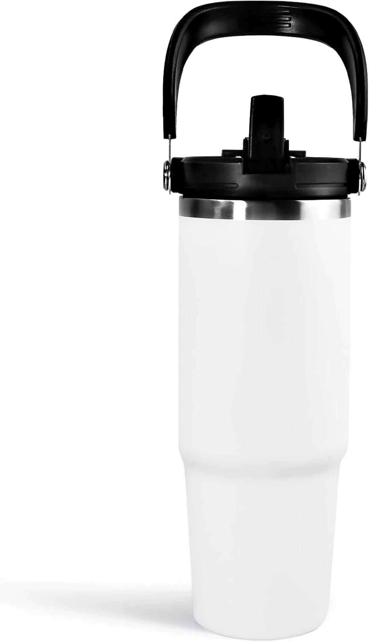 WarmH 20 oz Tumbler with Handle,Insulated Tumbler with Lid and Flip - Insulated Travel Tumbler Cup