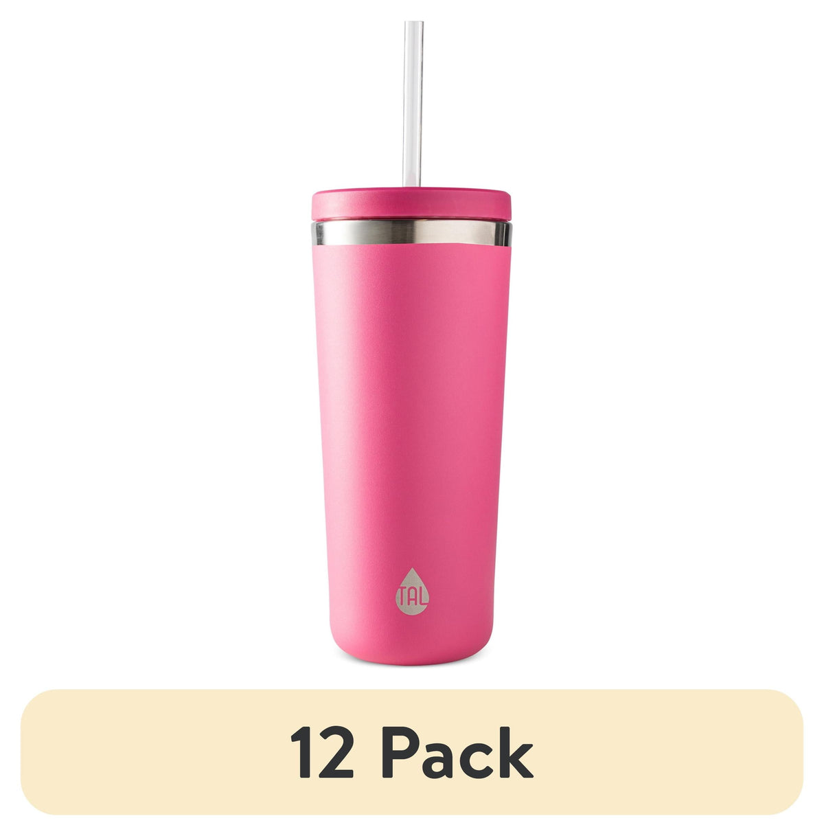 TAL Stainless Steel Ranger Tumbler 24 fl oz, Black - Insulated Travel Tumbler Cup