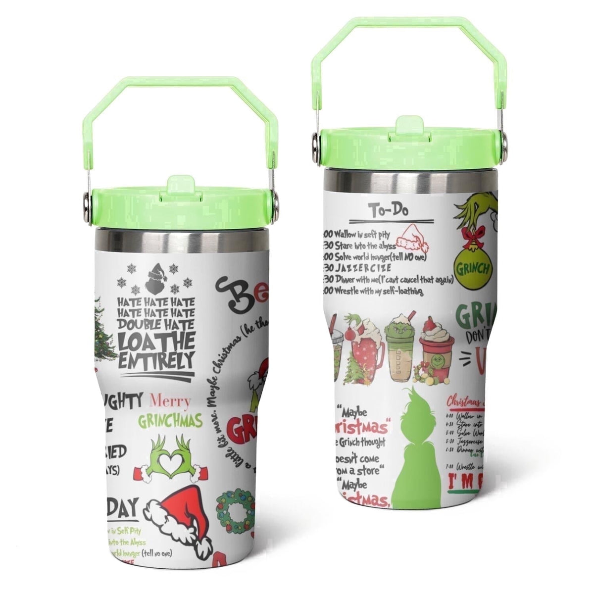 20oz Stainless Steel Tumbler with Lid and Straw,Spill Proof Travel Cup - Insulated Travel Coffee Mug