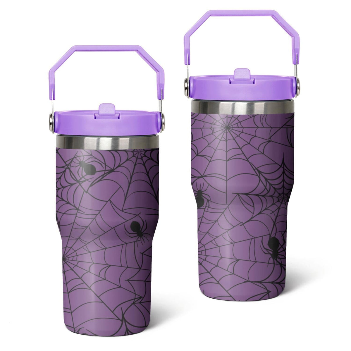 20oz Halloween Nightmare Before Stainless Steel Tumbler with Lid and Straw,Spill - Reusable Stainless Steel Cup