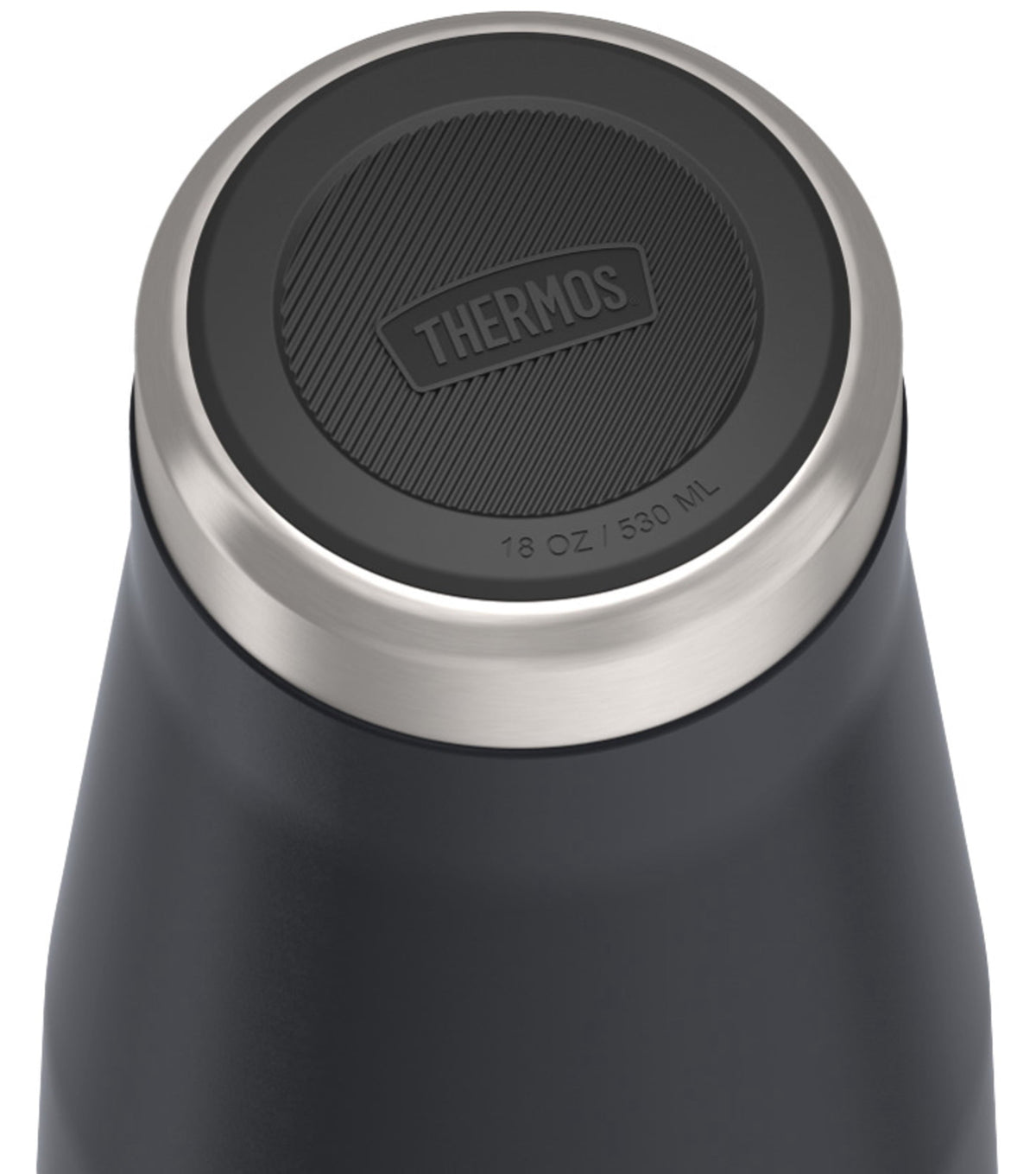 Thermos Stainless Steel Tumbler, w/ Slide Lock Lid, Graphite, 18 oz