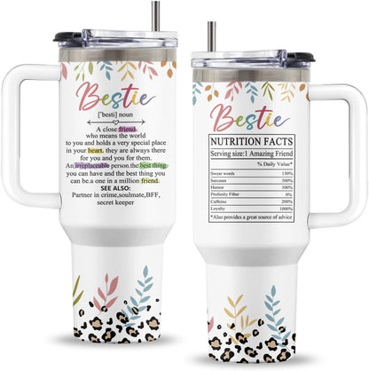 30oz Fall Pumpkin Flip Tumbler with Handle lid and Straw,Fall Coffee - Insulated Travel Coffee Mug