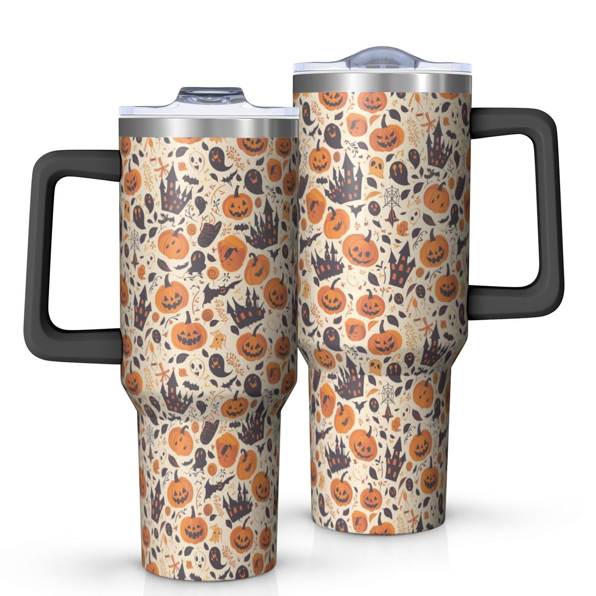 Halloween Style Mega Mug 40oz – Stainless Steel Insulated Tumbler - Insulated Travel Coffee Mug