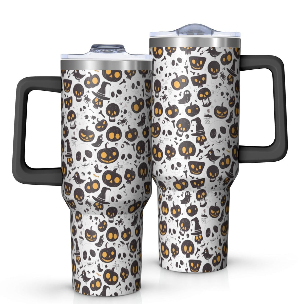 Halloween Style Mega Mug 40oz – Stainless Steel Insulated Tumbler - Insulated Travel Coffee Mug