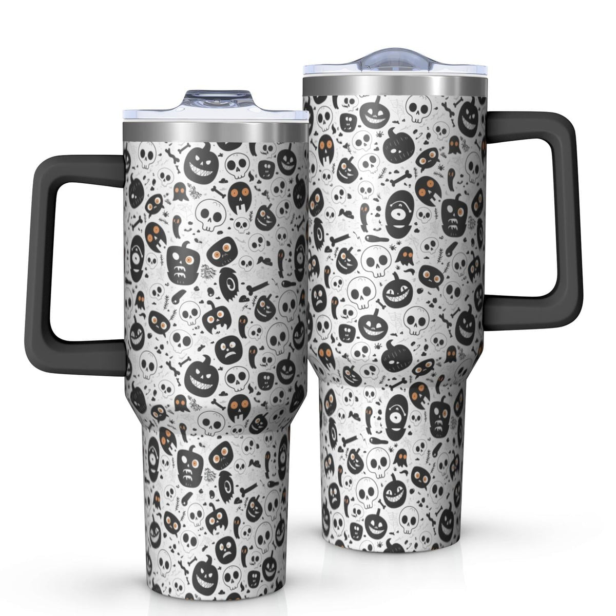 Halloween Style Mega Mug 40oz – Stainless Steel Insulated Tumbler - Insulated Travel Coffee Mug