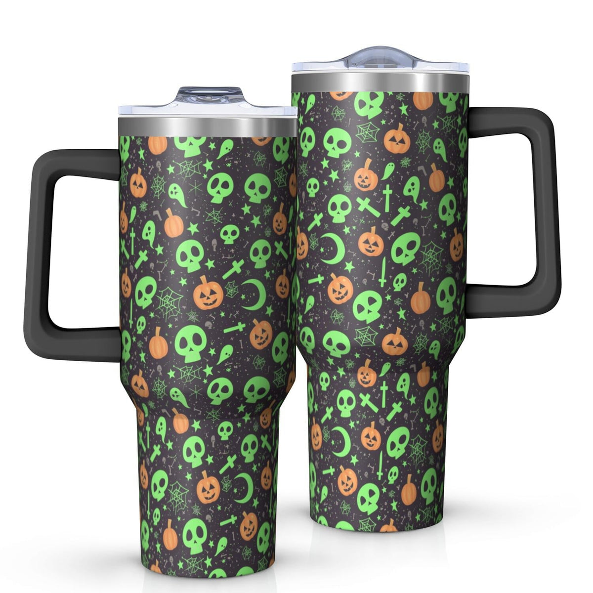 Halloween Style Mega Mug 40oz – Stainless Steel Insulated Tumbler - Insulated Travel Coffee Mug