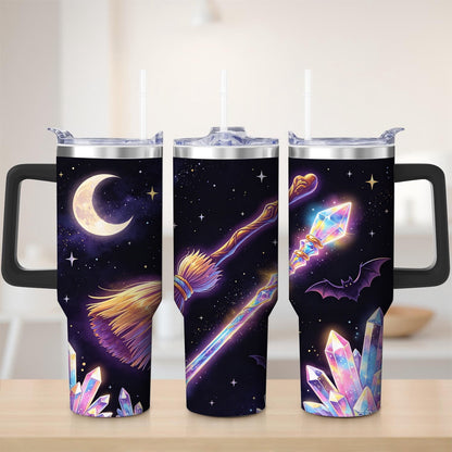 Premium Magical Night Sky Stainless Steel Tumbler, 30oz - Insulated Travel Tumbler Cup