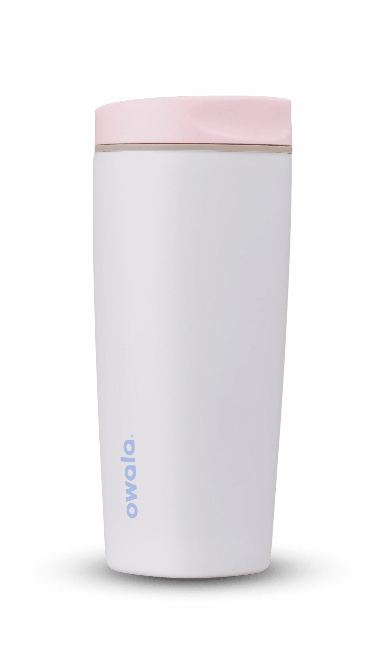Owala SmoothSip Stainless Steel Coffee Tumbler, 20oz, Cotton Candy Sky - Insulated Travel Tumbler Cup