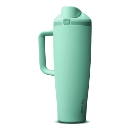 Premium Owala FreeSip Tumbler Stainless Steel 40oz Dewdrop - Insulated Travel Tumbler Cup