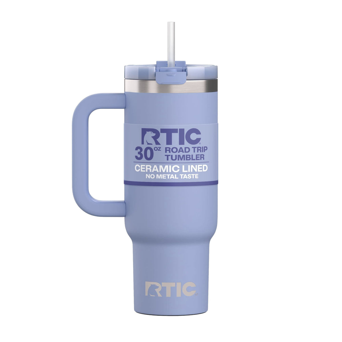 RTIC 30 oz Ceramic Lined Road Trip Tumbler with Handle - Insulated Travel Tumbler Cup