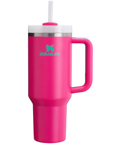 Stanley Quencher Flowstate 30oz Vivid Violet Stainless Steel Tumbler - Insulated Travel Tumbler Cup