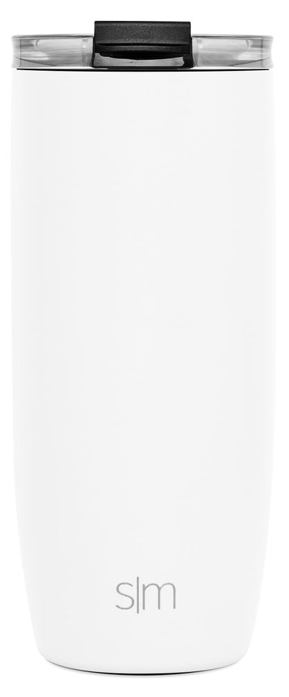 Simple Modern 16oz Voyager Travel Mug Tumbler w/ Clear Flip Lid - Insulated Travel Coffee Mug