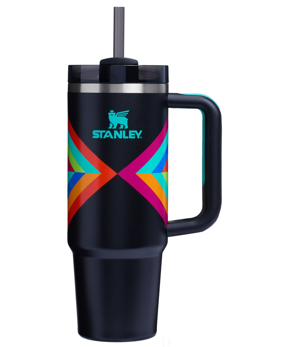 Stanley Quencher Flowstate 30oz Vivid Violet Stainless Steel Tumbler - Insulated Travel Tumbler Cup