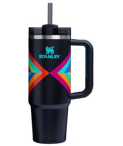 Stanley Quencher Flowstate 30oz Hibiscus Stainless Steel Tumbler - Insulated Travel Tumbler Cup