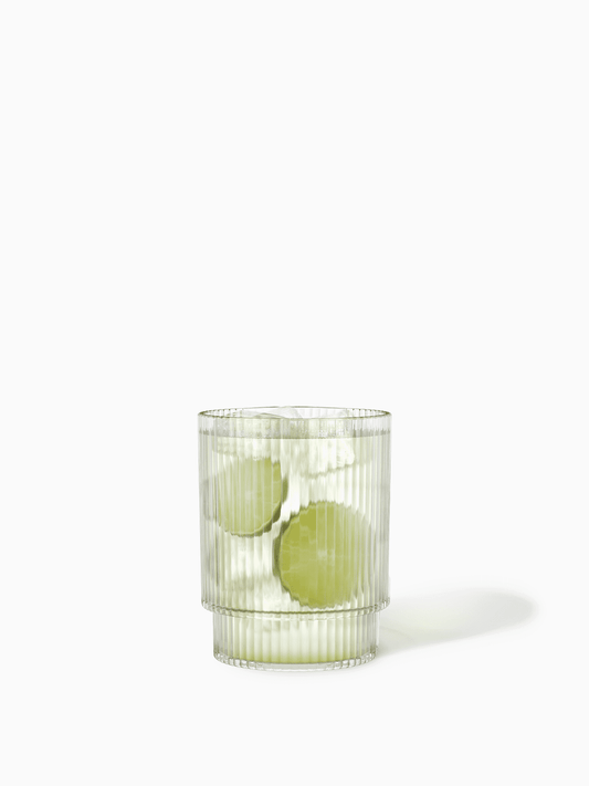 TOSSWARE RESERVE 12oz Fluted Tumbler Tritan - Pack of 4 CLEAR