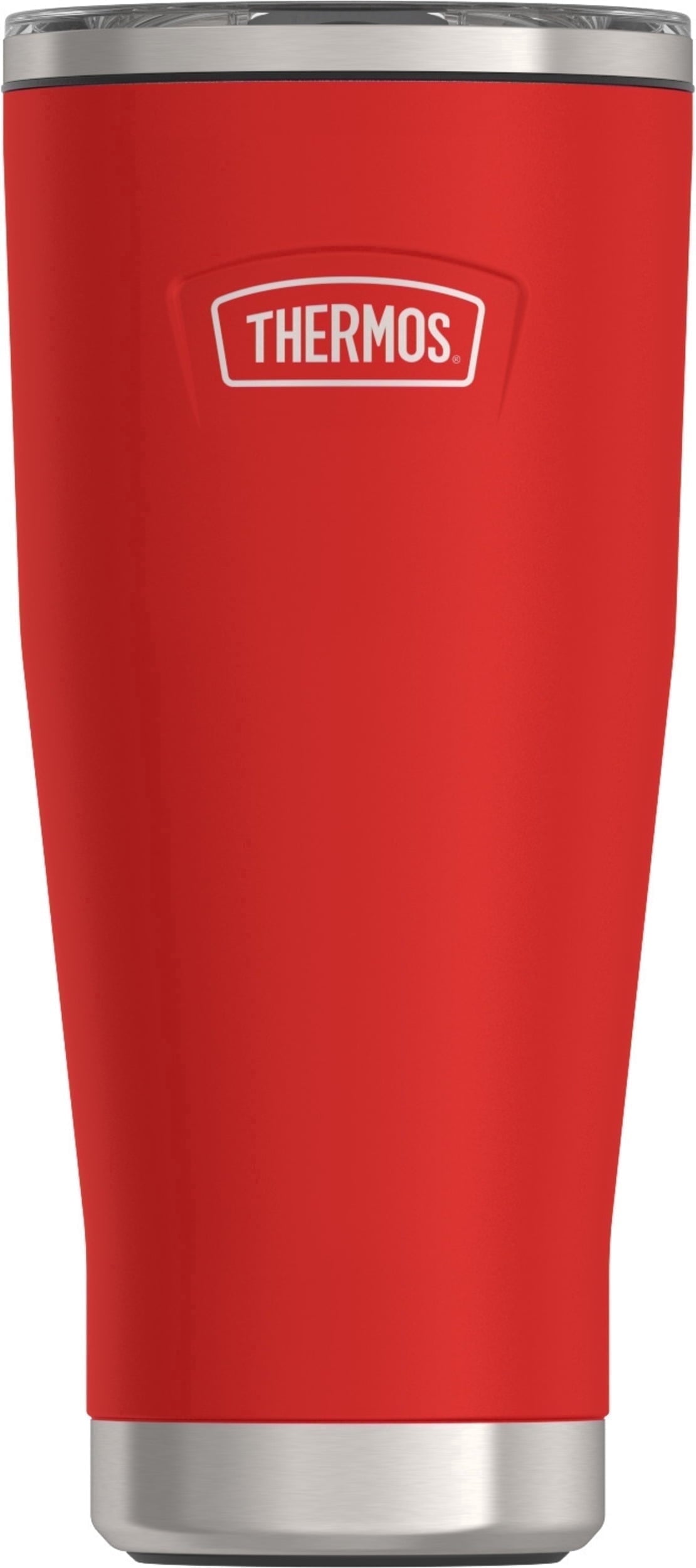 Thermos Stainless Steel Tumbler, w/ Slide Lock Lid, Graphite, 18 oz - Insulated Travel Tumbler Cup