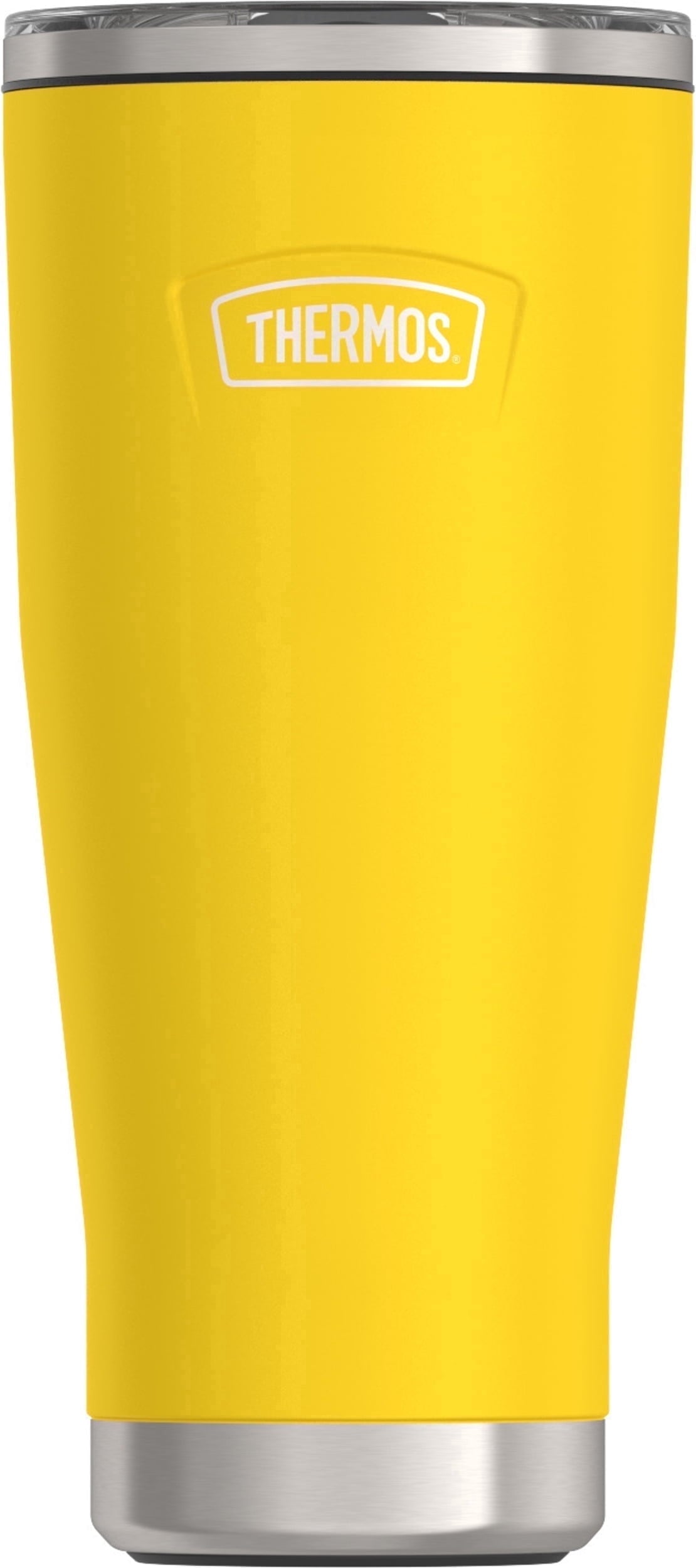 Thermos Stainless Steel Tumbler, w/ Slide Lock Lid, Graphite, 18 oz - Insulated Travel Tumbler Cup