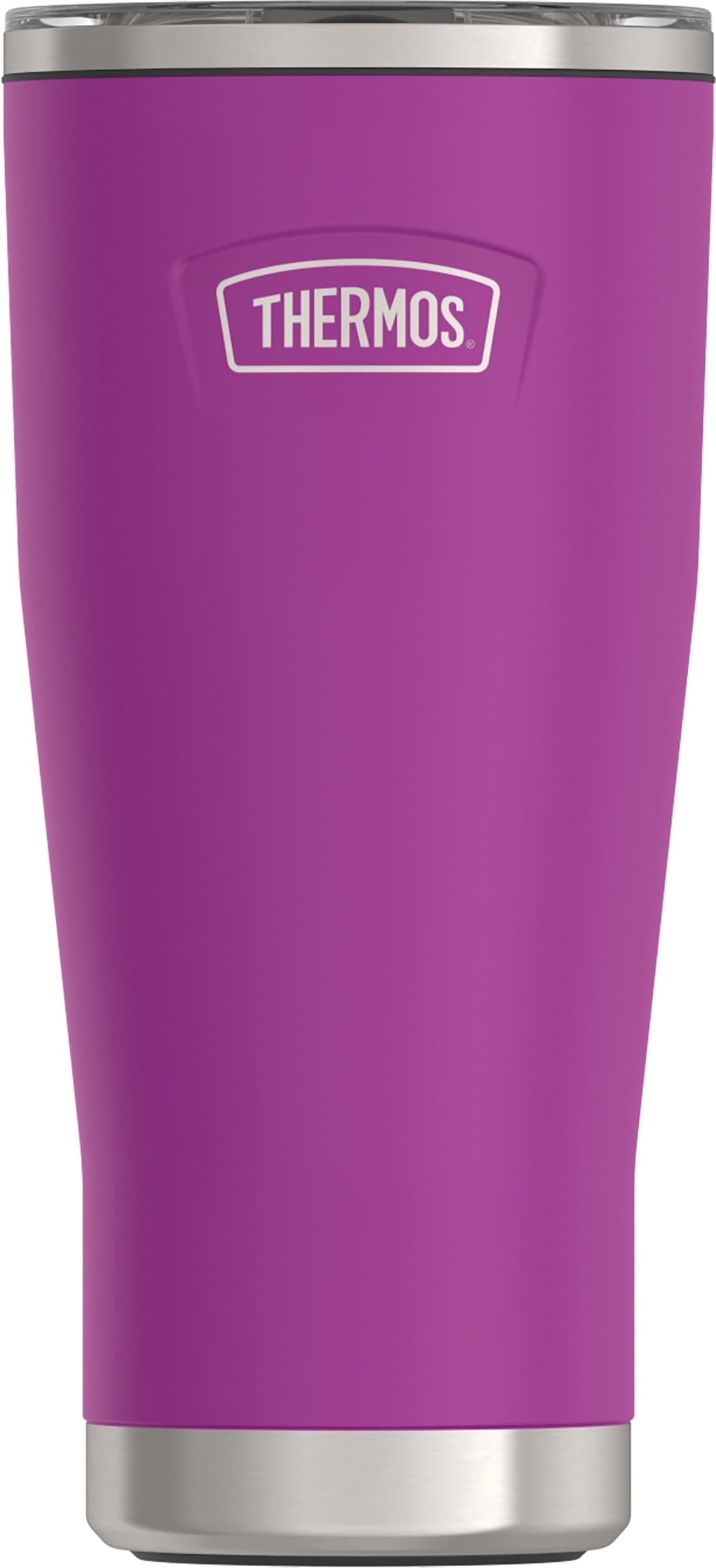 Thermos Stainless Steel Tumbler, w/ Slide Lock Lid, Graphite, 18 oz - Insulated Travel Tumbler Cup
