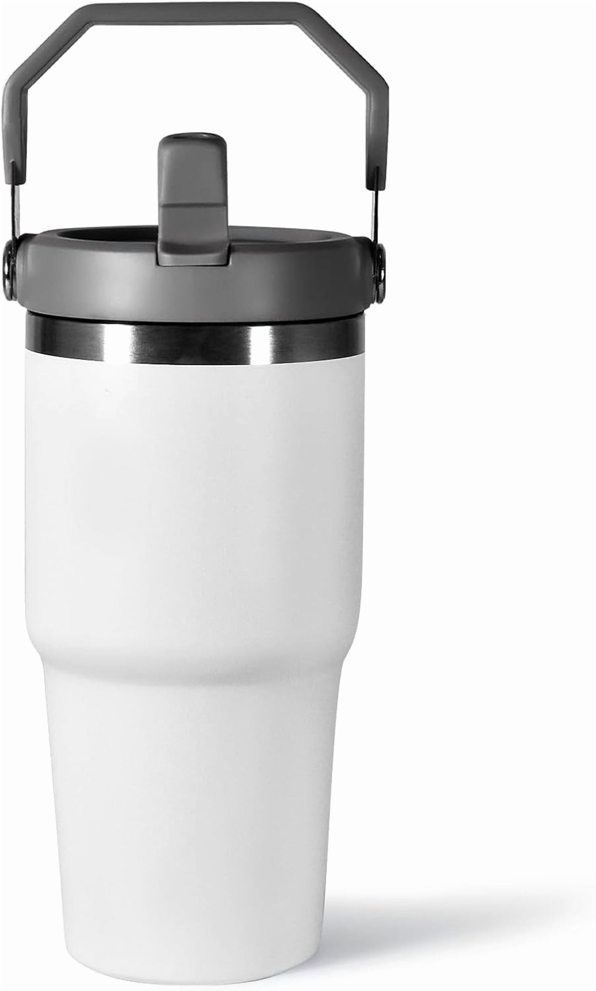 WarmH 20 oz Tumbler with Handle,Insulated Tumbler with Lid and Flip - Insulated Travel Tumbler Cup